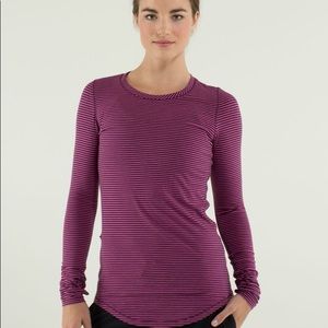Lululemon Karma Long Sleeve Cotton NOT STRIPED